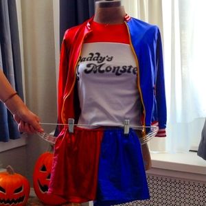 Harley Quinn Halloween Costume girls